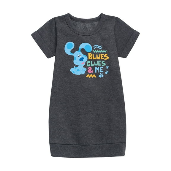 Blue's Clues & You! - Blue's Clues & Me - Toddler & Youth Girls Fleece Dress