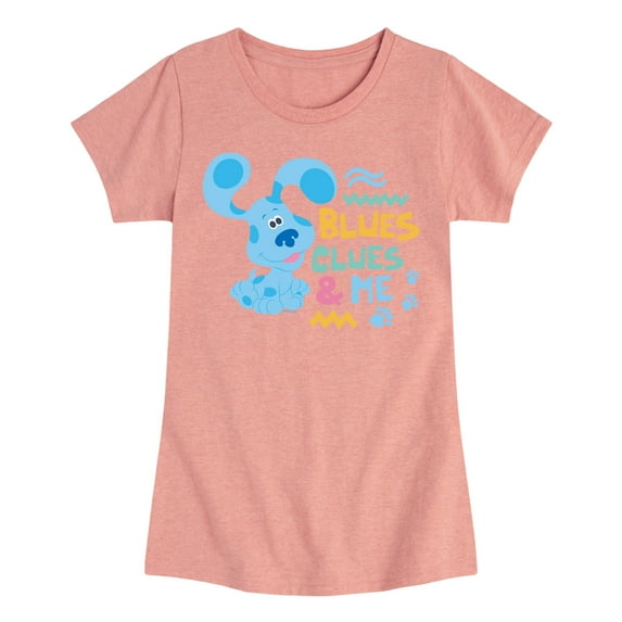 Blue's Clues & You! - Blue's Clues & Me - Toddler & Youth Girls Short Sleeve Graphic T-Shirt