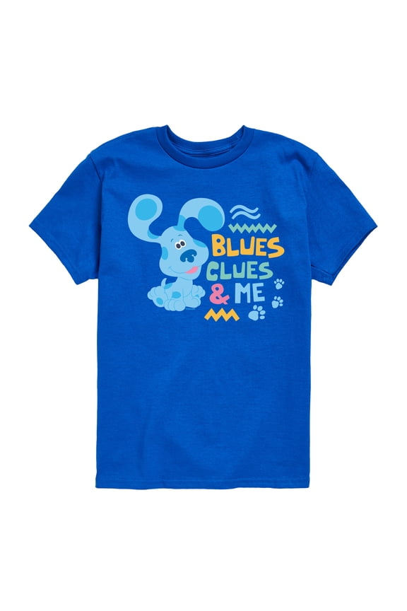 ! - Blue's Clues & Me - Toddler & Youth Short Sleeve Graphic T-Shirt