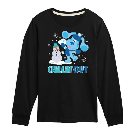 Blue's Clues & You! - Chillin' With My Snowmies - Toddler And Youth Long Sleeve Graphic T-Shirt
