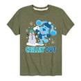 thumbnail image 1 of Blue's Clues & You! - Chillin' With My Snowmies - Toddler And Youth Short Sleeve Graphic T-Shirt, 1 of 5