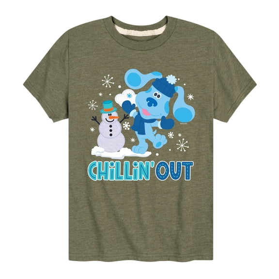 Blue's Clues & You! - Chillin' With My Snowmies - Toddler And Youth Short Sleeve Graphic T-Shirt