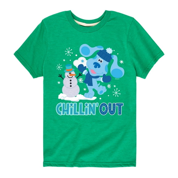 Blue's Clues & You! - Chillin' With My Snowmies - Toddler And Youth Short Sleeve Graphic T-Shirt