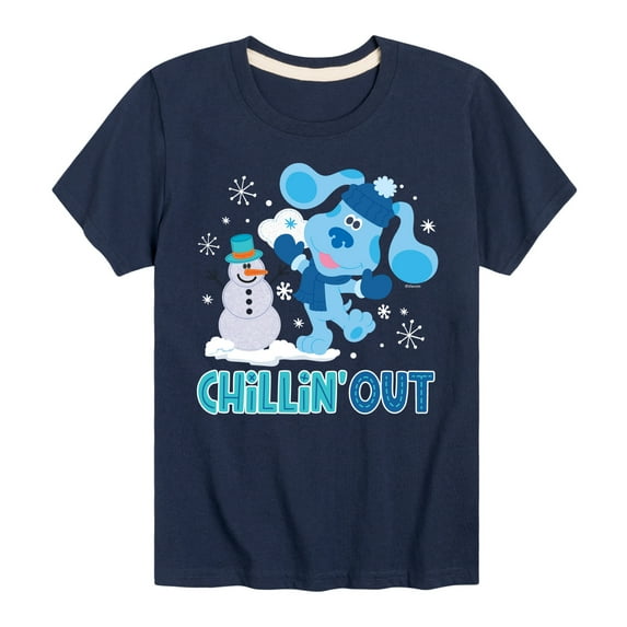 Blue's Clues & You! - Chillin' With My Snowmies - Toddler And Youth Short Sleeve Graphic T-Shirt