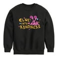 thumbnail image 1 of Blue's Clues & You! - Clue into Kindness - Toddler & Youth Crewneck Fleece Sweatshirt, 1 of 4