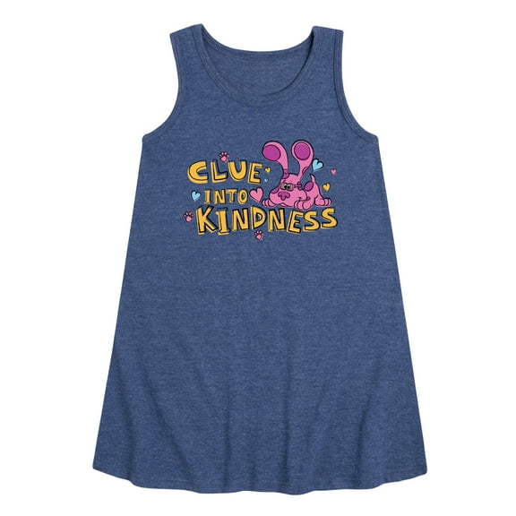 Blue's Clues & You! - Clue into Kindness - Toddler & Youth Girls A-line Dress