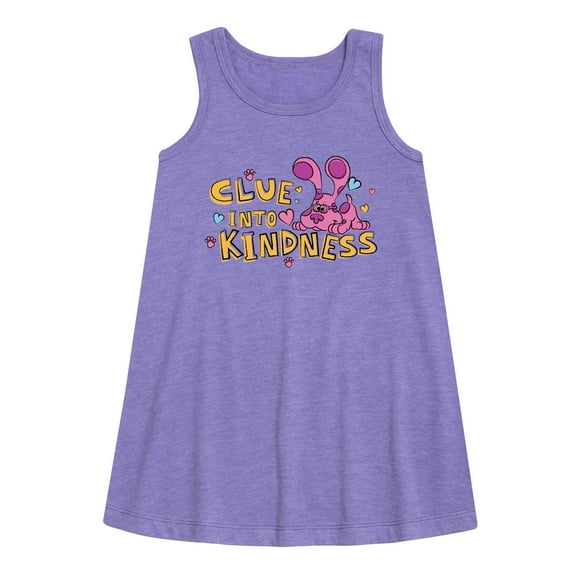 Blue's Clues & You! - Clue into Kindness - Toddler & Youth Girls A-line Dress