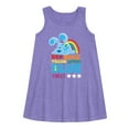 thumbnail image 1 of Blue's Clues & You! - Colors Of The Rainbow - Toddler and Youth Girls A-line Dress, 1 of 4