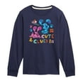 thumbnail image 1 of Blue's Clues & You! - Cute & Clued In - Toddler & Youth Long Sleeve Graphic T-Shirt, 1 of 4
