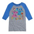 thumbnail image 1 of Blue's Clues & You! - Cute & Clued In - Toddler & Youth Raglan Graphic T-Shirt, 1 of 3