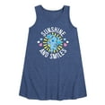 thumbnail image 1 of Blue's Clues & You! - Daddy Is My Sunshine - Toddler and Youth Girls A-line Dress, 1 of 5
