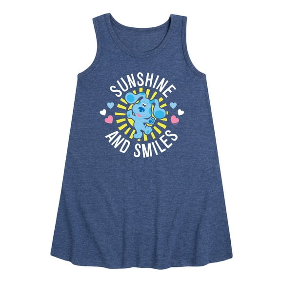 Blue's Clues & You! - Daddy Is My Sunshine - Toddler and Youth Girls A-line Dress