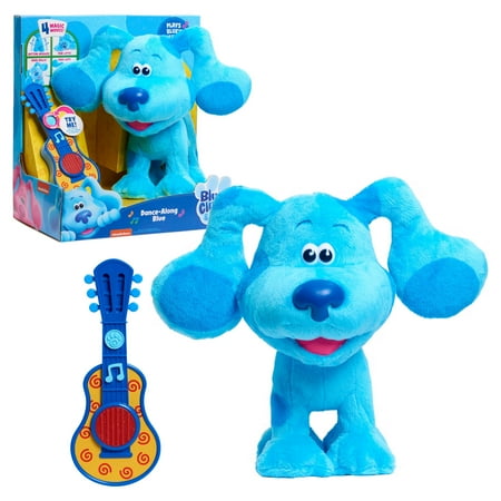 Blue’s Clues & You! Dance-Along Blue Plush, Kids Toys for Ages 3 Up, Gifts and Presents