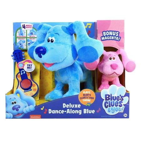 Blue's Clues & You! Deluxe Dancing Blue & Magenta