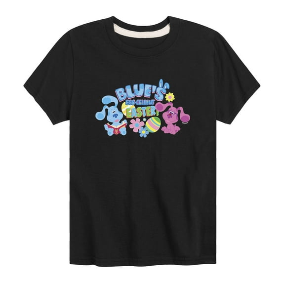 Blue's Clues & You! - Easter with Blue - Toddler & Youth Short Sleeve Graphic T-Shirt