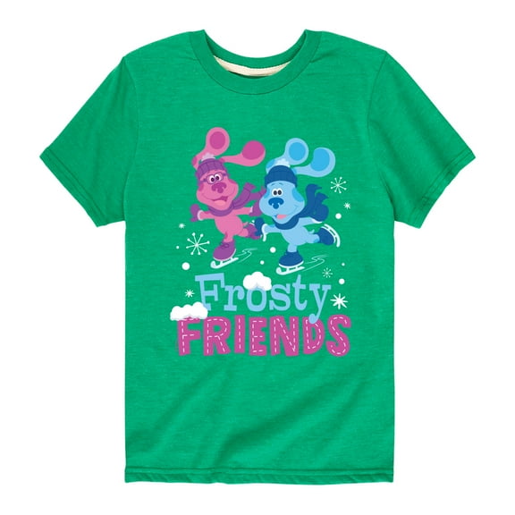 Blue's Clues & You! - Frosty Friends - Toddler And Youth Short Sleeve Graphic T-Shirt
