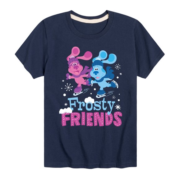 Blue's Clues & You! - Frosty Friends - Toddler And Youth Short Sleeve Graphic T-Shirt