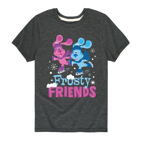 Blue's Clues & You! - Frosty Friends - Toddler And Youth Short Sleeve Graphic T-Shirt