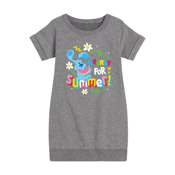 Blue's Clues & You! - Hooray for Summer - Toddler & Youth Girls Fleece Dress