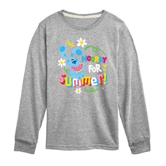 Blue's Clues & You! - Hooray for Summer - Toddler & Youth Long Sleeve Graphic T-Shirt