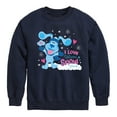 thumbnail image 1 of Blue's Clues & You! - I Love Winter Snow Much - Toddler And Youth Crewneck Fleece Sweatshirt, 1 of 5