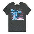 thumbnail image 1 of Blue's Clues & You! - I Love Winter Snow Much - Toddler And Youth Short Sleeve Graphic T-Shirt, 1 of 5