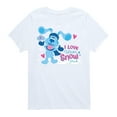 thumbnail image 1 of Blue's Clues & You! - I Love Winter Snow Much - Toddler And Youth Short Sleeve Graphic T-Shirt, 1 of 5
