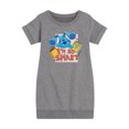 thumbnail image 1 of Blue's Clues & You! - I'm So Smart - Toddler & Youth Girls Fleece Dress, 1 of 4