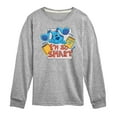 thumbnail image 1 of Blue's Clues & You! - I'm So Smart - Toddler & Youth Long Sleeve Graphic T-Shirt, 1 of 4