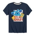 thumbnail image 1 of Blue's Clues & You! - I'm So Smart - Toddler & Youth Short Sleeve Graphic T-Shirt, 1 of 4