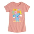 thumbnail image 1 of Blue's Clues & You! - Keep Cool - Eat Ice Cream - Toddler & Youth Girls Short Sleeve Graphic T-Shirt, 1 of 4