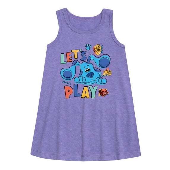 Blue's Clues & You! - Let's Play - Toddler & Youth Girls A-line Dress