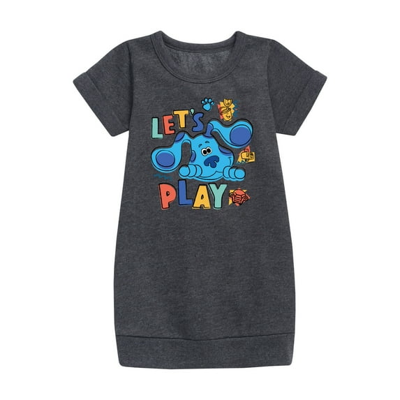 Blue's Clues & You! - Let's Play - Toddler & Youth Girls Fleece Dress