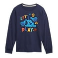 thumbnail image 1 of Blue's Clues & You! - Let's Play - Toddler & Youth Long Sleeve Graphic T-Shirt, 1 of 4