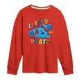 thumbnail image 1 of Blue's Clues & You! - Let's Play - Toddler & Youth Long Sleeve Graphic T-Shirt, 1 of 4