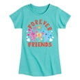 thumbnail image 1 of Blue's Clues & You! - Magenta & Blue - Forever Friends - Toddler & Youth Girls Short Sleeve Graphic T-Shirt, 1 of 4