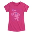 thumbnail image 1 of Blue's Clues & You! - Magenta Excited - Toddler & Youth Girls Short Sleeve Graphic T-Shirt, 1 of 3