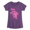 thumbnail image 1 of Blue's Clues & You! - Magenta Excited - Toddler & Youth Girls Short Sleeve Graphic T-Shirt, 1 of 4
