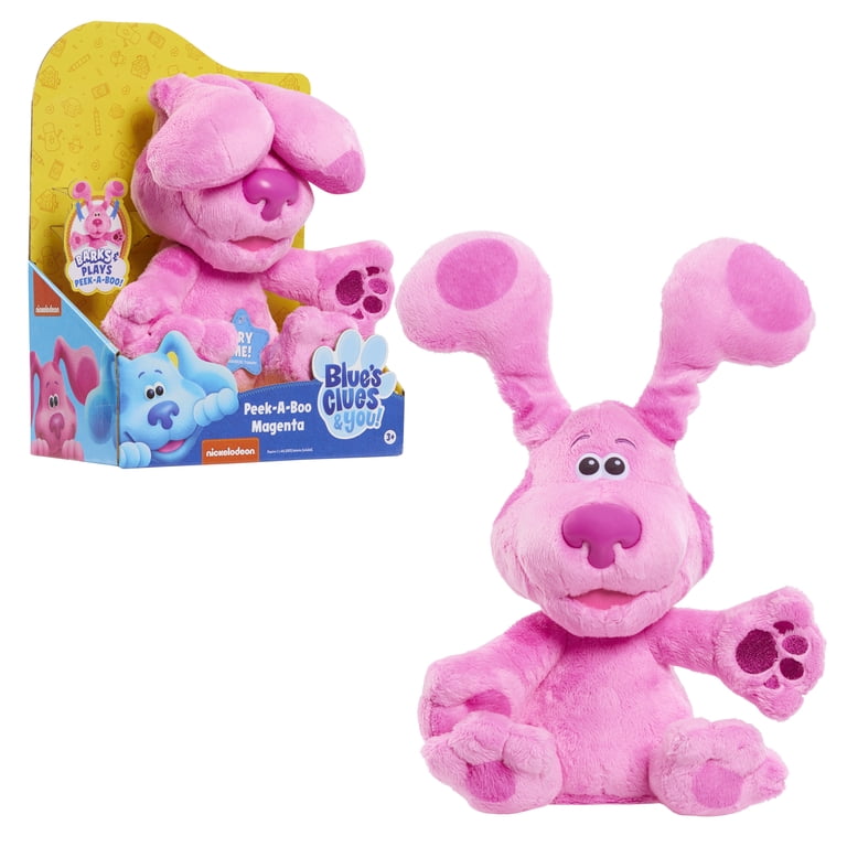 Blue's Clues & You! 10-inch Peek-A-Boo Magenta Plush Doll, Kids