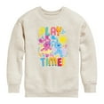thumbnail image 1 of Blue's Clues & You! - Play Time - Toddler & Youth Crewneck Fleece Sweatshirt, 1 of 4