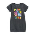 thumbnail image 1 of Blue's Clues & You! - Play Time - Toddler & Youth Girls Fleece Dress, 1 of 1