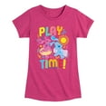 thumbnail image 1 of Blue's Clues & You! - Play Time - Toddler & Youth Girls Short Sleeve Graphic T-Shirt, 1 of 4