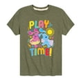 thumbnail image 1 of Blue's Clues & You! - Play Time - Toddler & Youth Short Sleeve Graphic T-Shirt, 1 of 4
