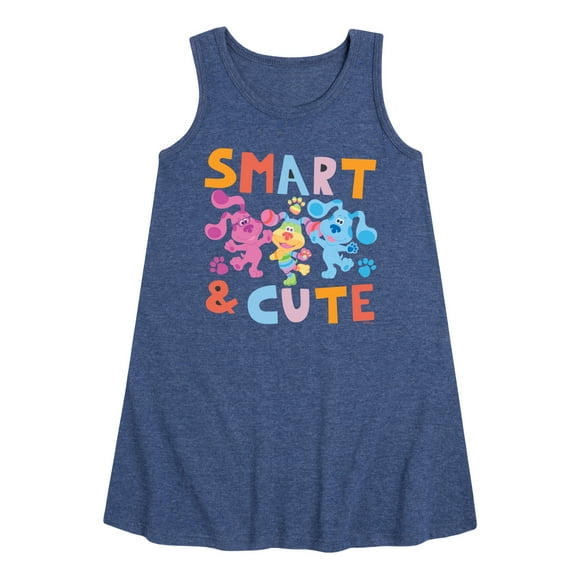Blue's Clues & You! - Smart & Cute - Toddler & Youth Girls A-line Dress
