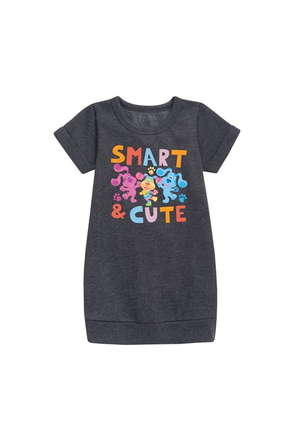 ! - Smart & Cute - Toddler & Youth Girls Fleece Dress