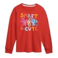 thumbnail image 1 of Blue's Clues & You! - Smart & Cute - Toddler & Youth Long Sleeve Graphic T-Shirt, 1 of 4