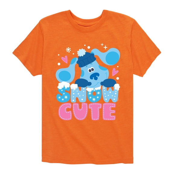 Blue's Clues & You! - Snow Cute - Toddler And Youth Short Sleeve Graphic T-Shirt