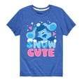 thumbnail image 1 of Blue's Clues & You! - Snow Cute - Toddler And Youth Short Sleeve Graphic T-Shirt, 1 of 5