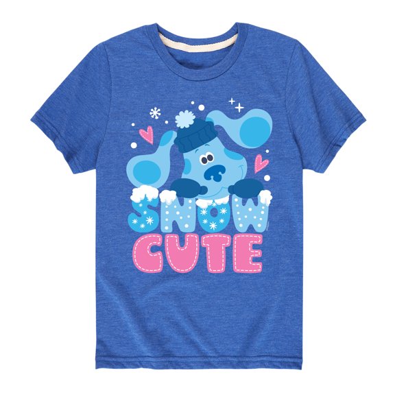 Blue's Clues & You! - Snow Cute - Toddler And Youth Short Sleeve Graphic T-Shirt
