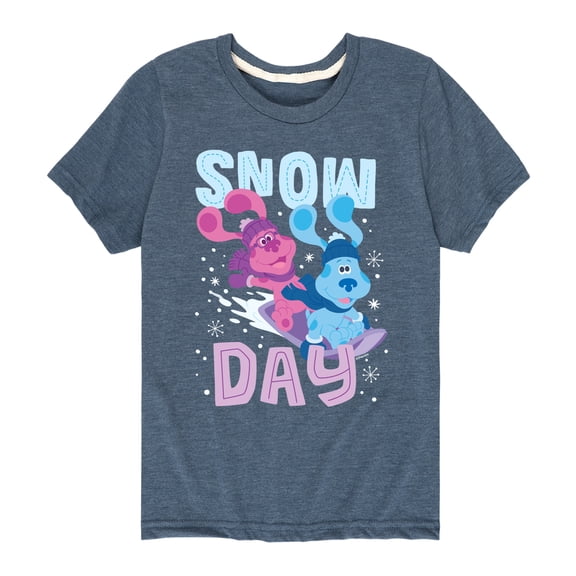 Blue's Clues & You! - Snow Day - Toddler And Youth Short Sleeve Graphic T-Shirt